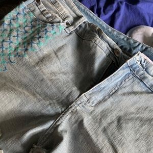 The little mermaid x Torrid cutoffs size 22